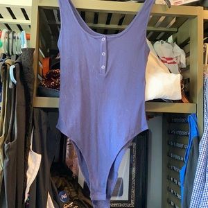 Navy bodysuit. Never worn